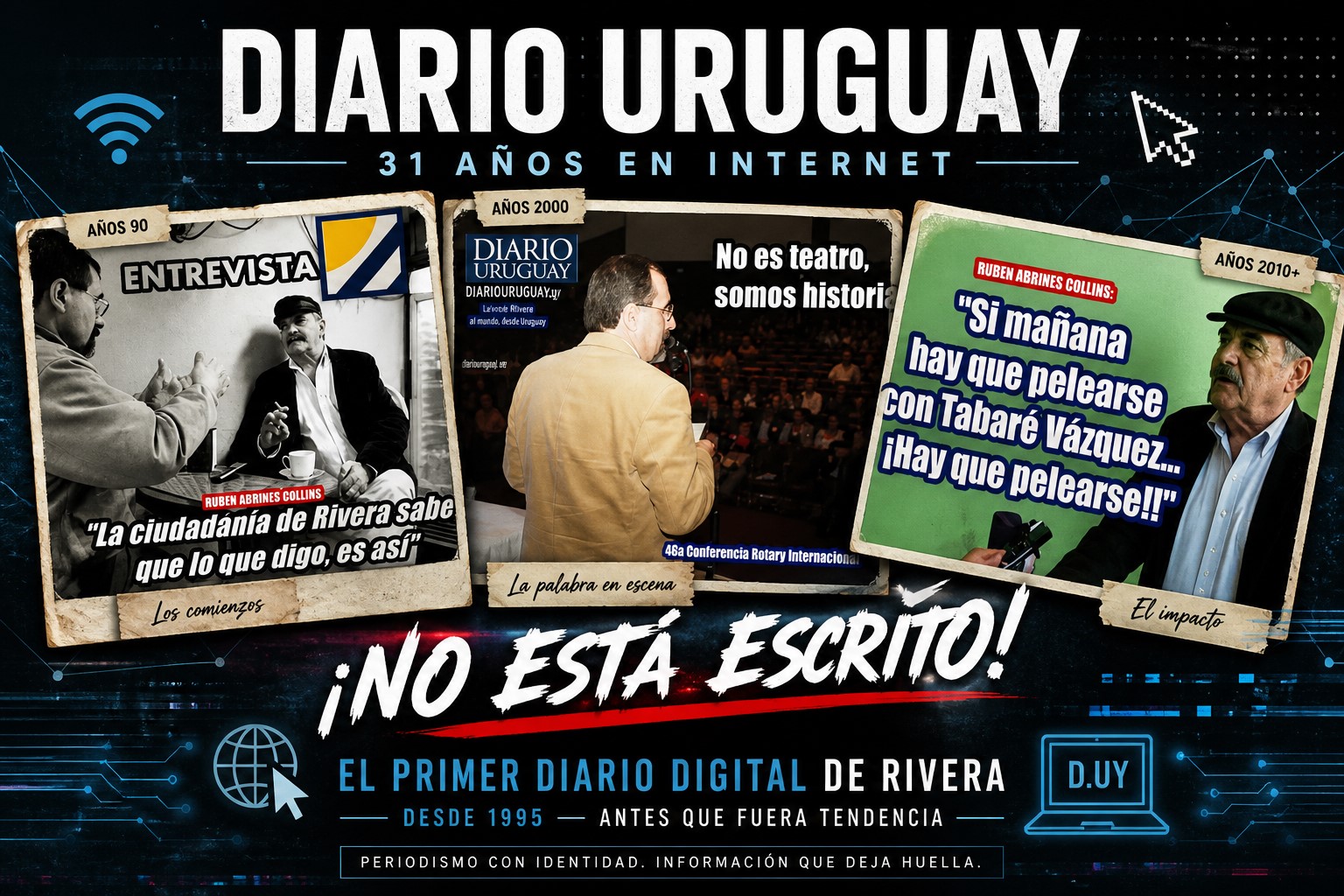 Diario Uruguay 31 a&ntilde;os en internet