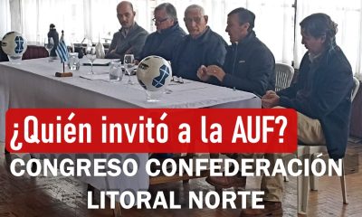 A LO BANDIDO. “El Litoral Norte no invitó al presidente de la AUF a estar en Artigas”