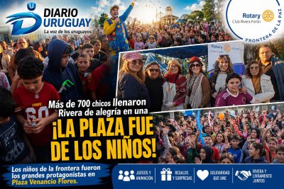 ¡700 sonrisas en una sola fiesta! ¡La Plaza Flores fue de los niños!